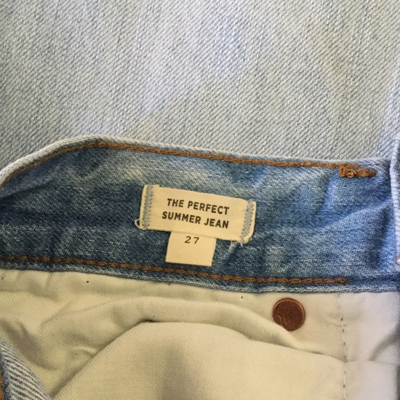 SOLD Madewell The Perfect Summer Jean NWT - Picture 11 of 12